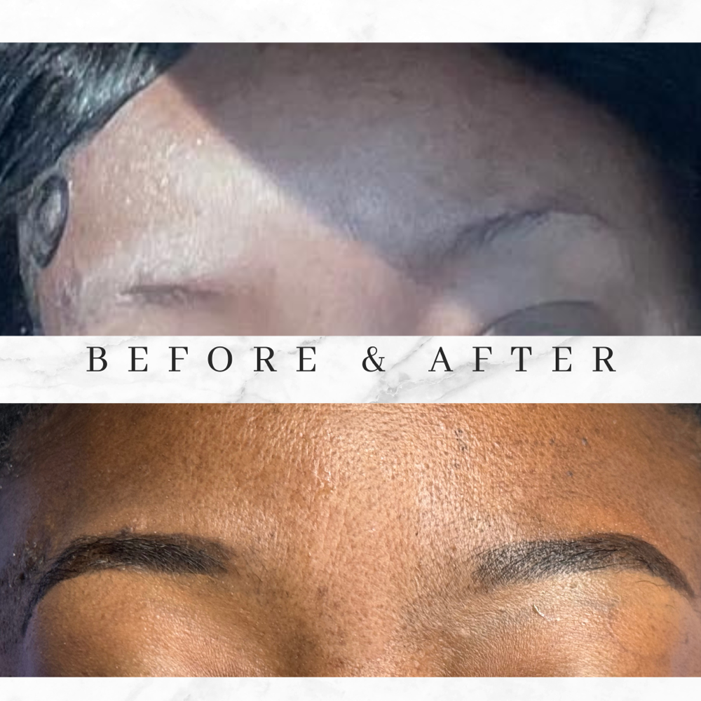 Brow Tint at Glam’d By Tierra Maenise in Kelford, NC