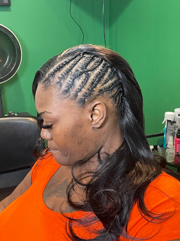 Quick Weave w/ Leave Out