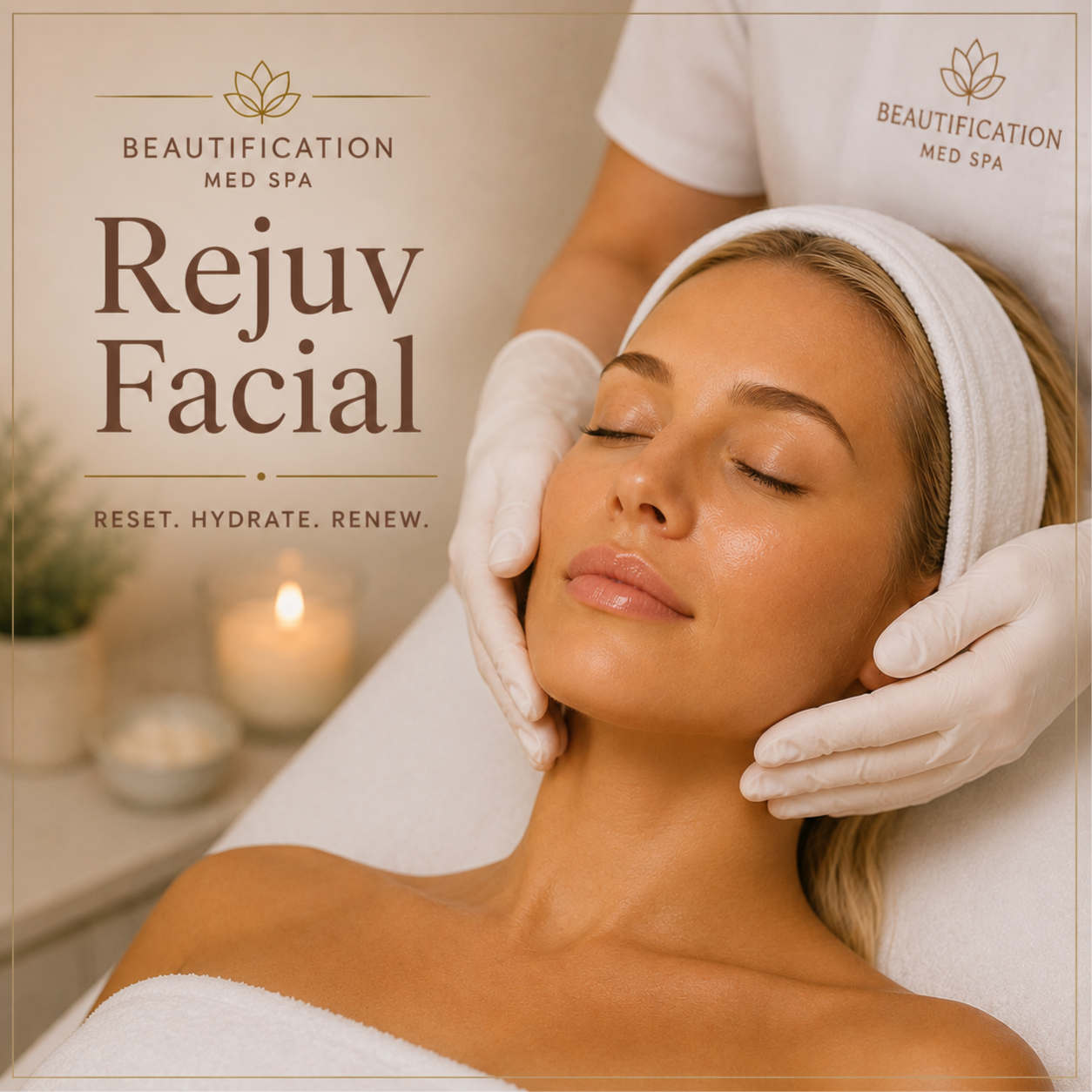Rejuv Facial at Beautification MedSpa in Concord, CA