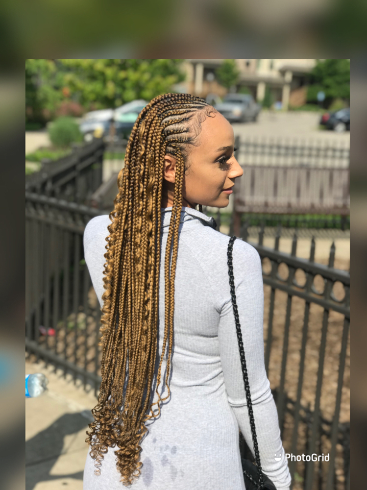 Small Fulani Braids W/ knotless
