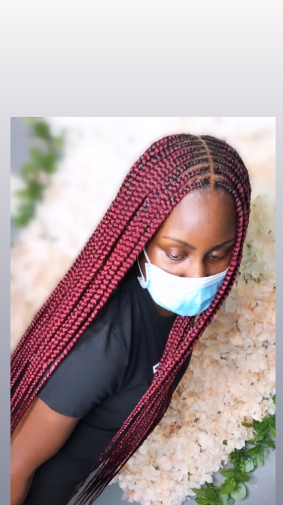 Medium Tribal Braidse at StyledBy Ty in Milwaukee, WI