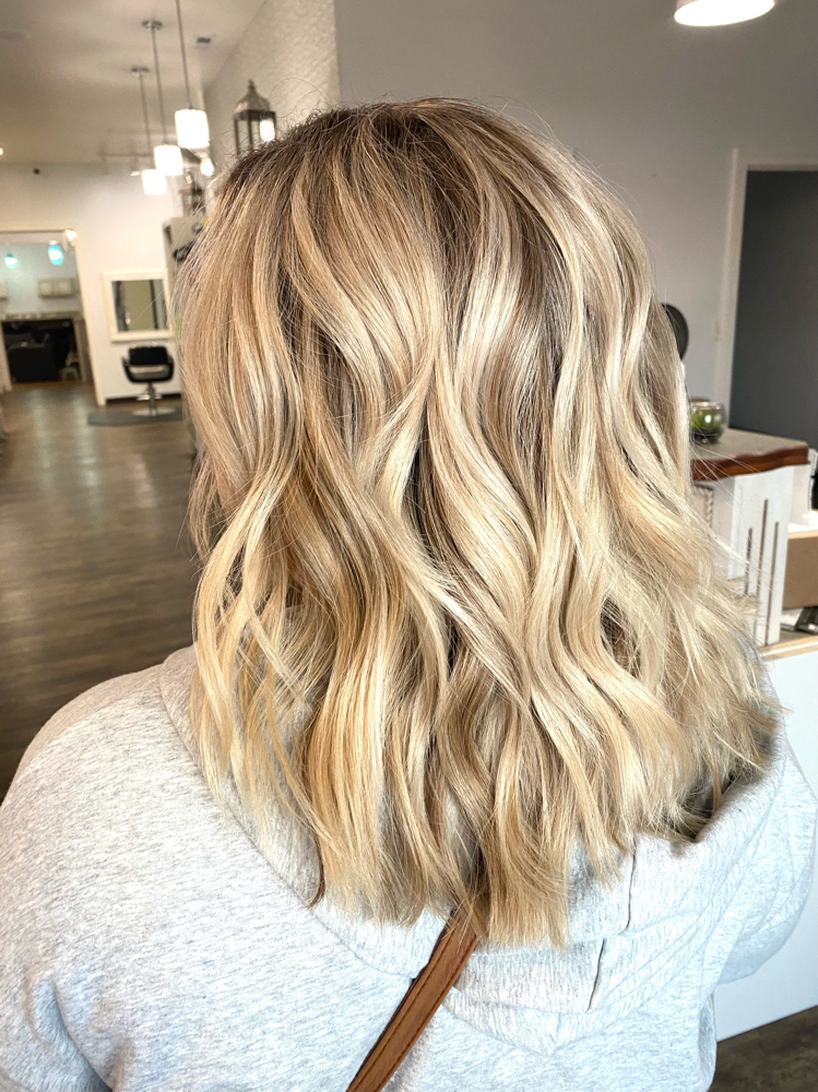 Retouch-Full Highlight+Root Color