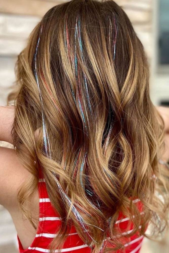 Hair Tinsel/color Install