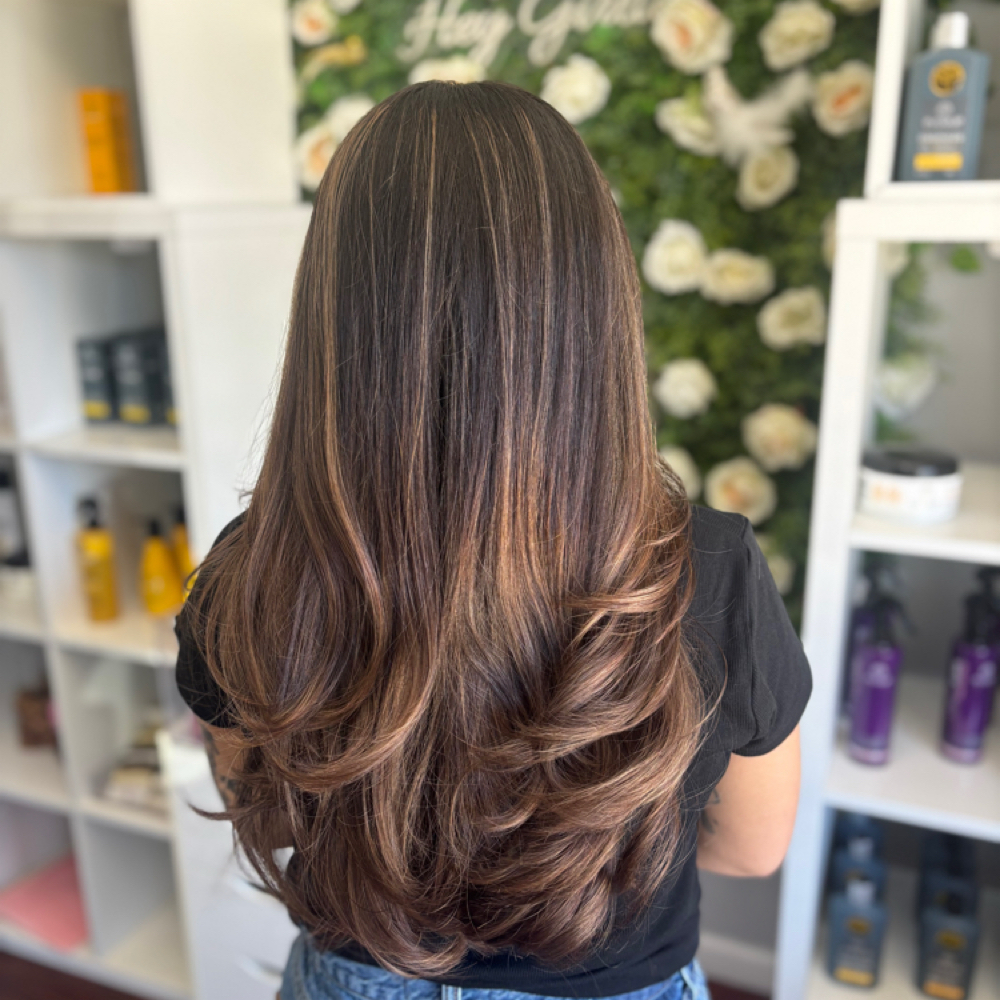 Partial HighLight or Balayage at Hey Girlie Studio in Long Beach, CA