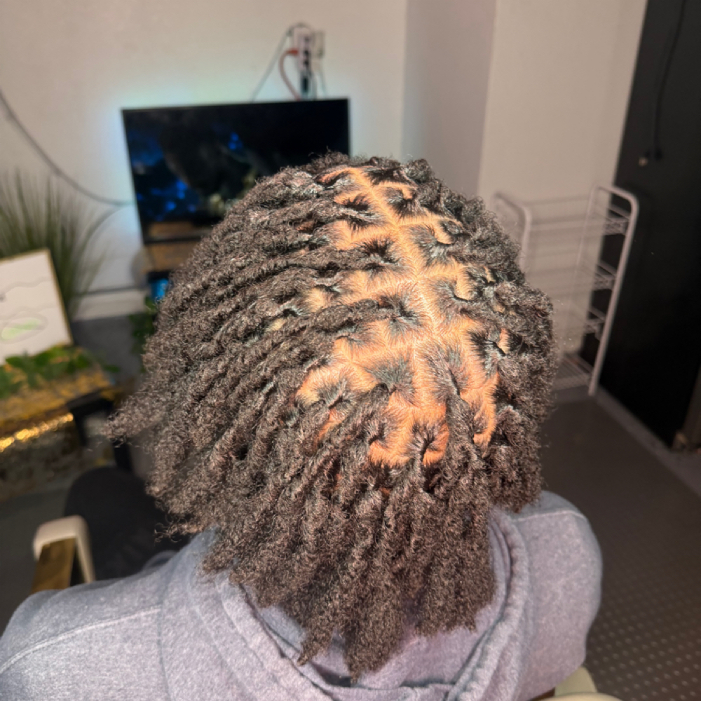 Full Head Loc Retwist at StarXStylist in Port St.Lucie, FL
