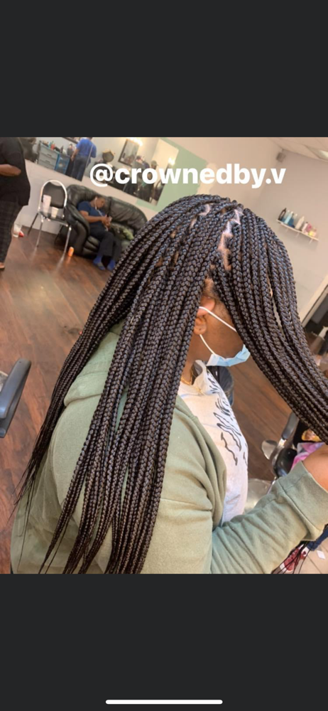 Medium Traditional Box Braids