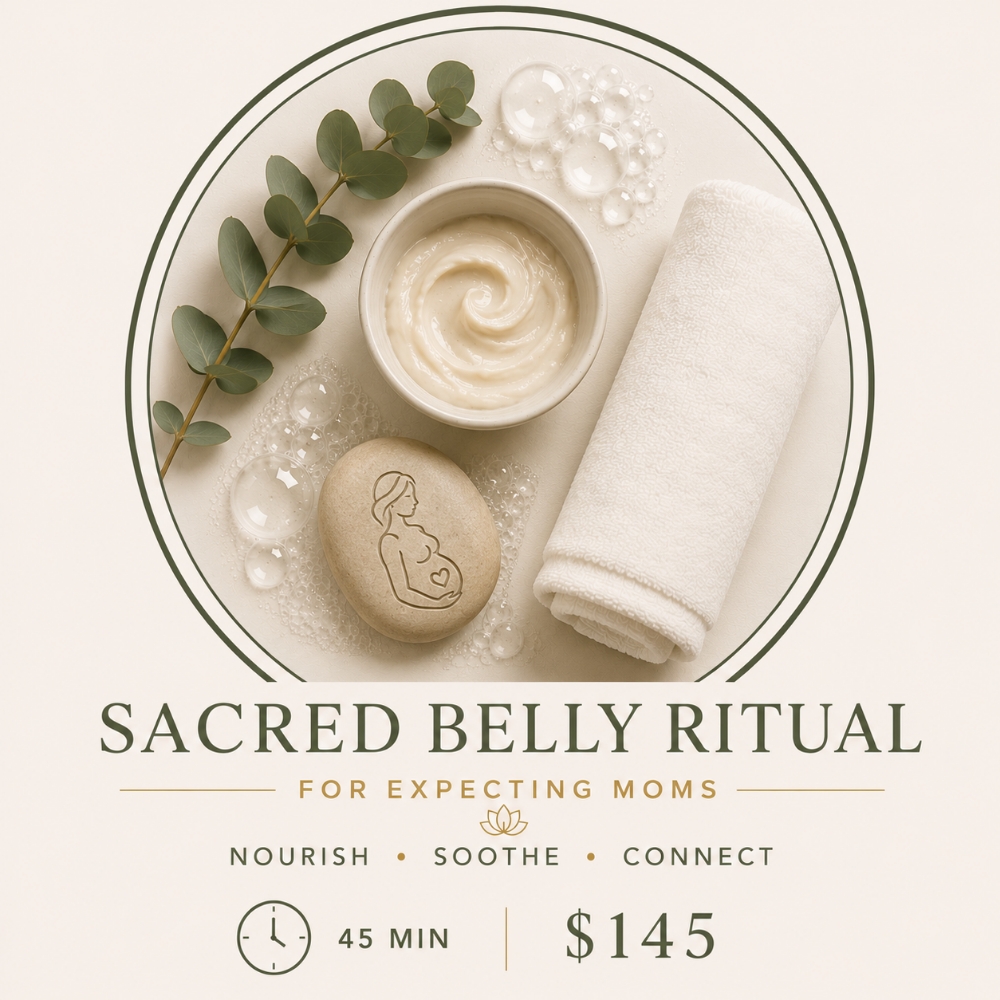 Sacred Belly Ritual at Luxe Lotus Esthetics in Phoenix, AZ