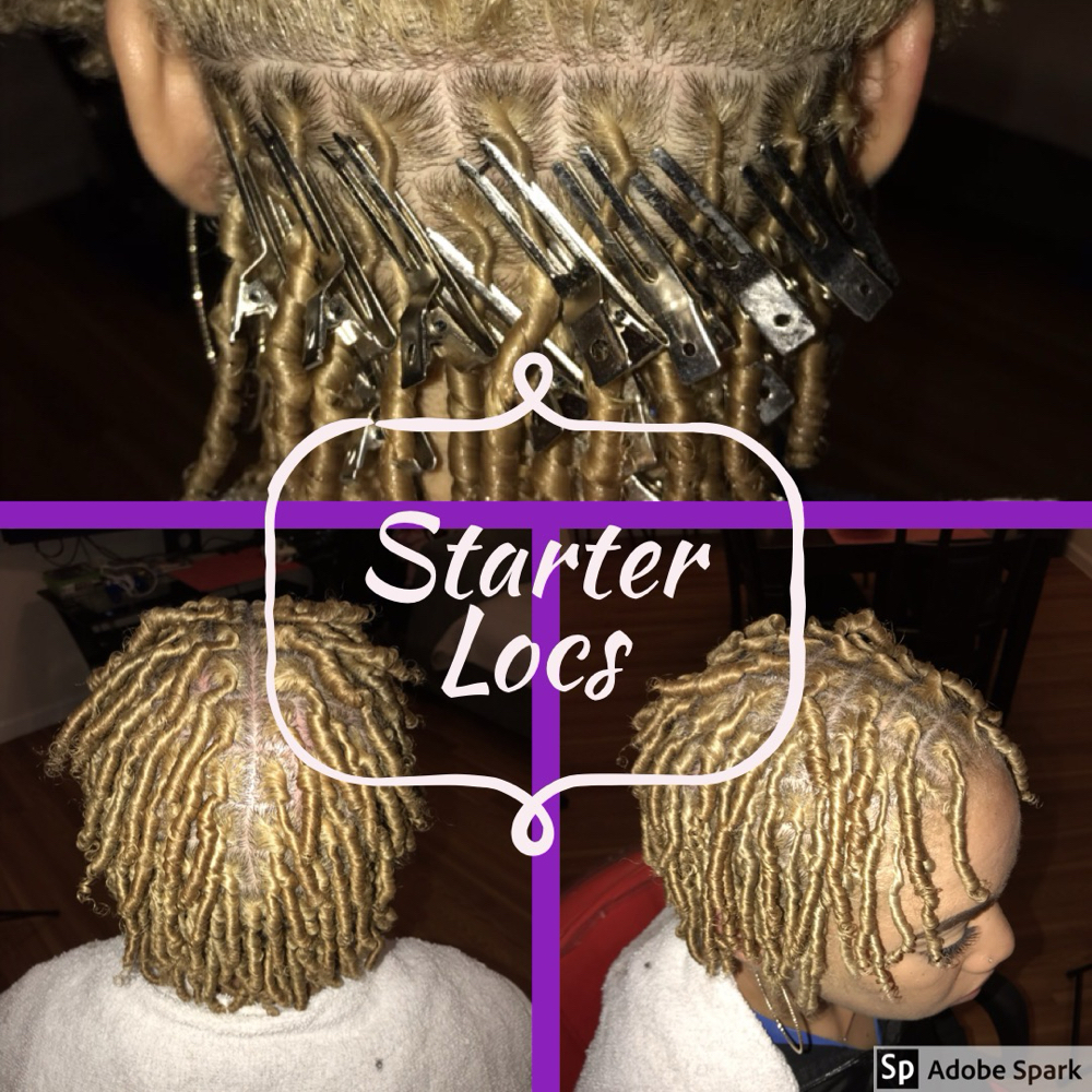 Starter Locs/Comb Coils