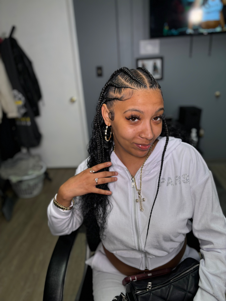 Large Fulani Braids W/QuickWeave