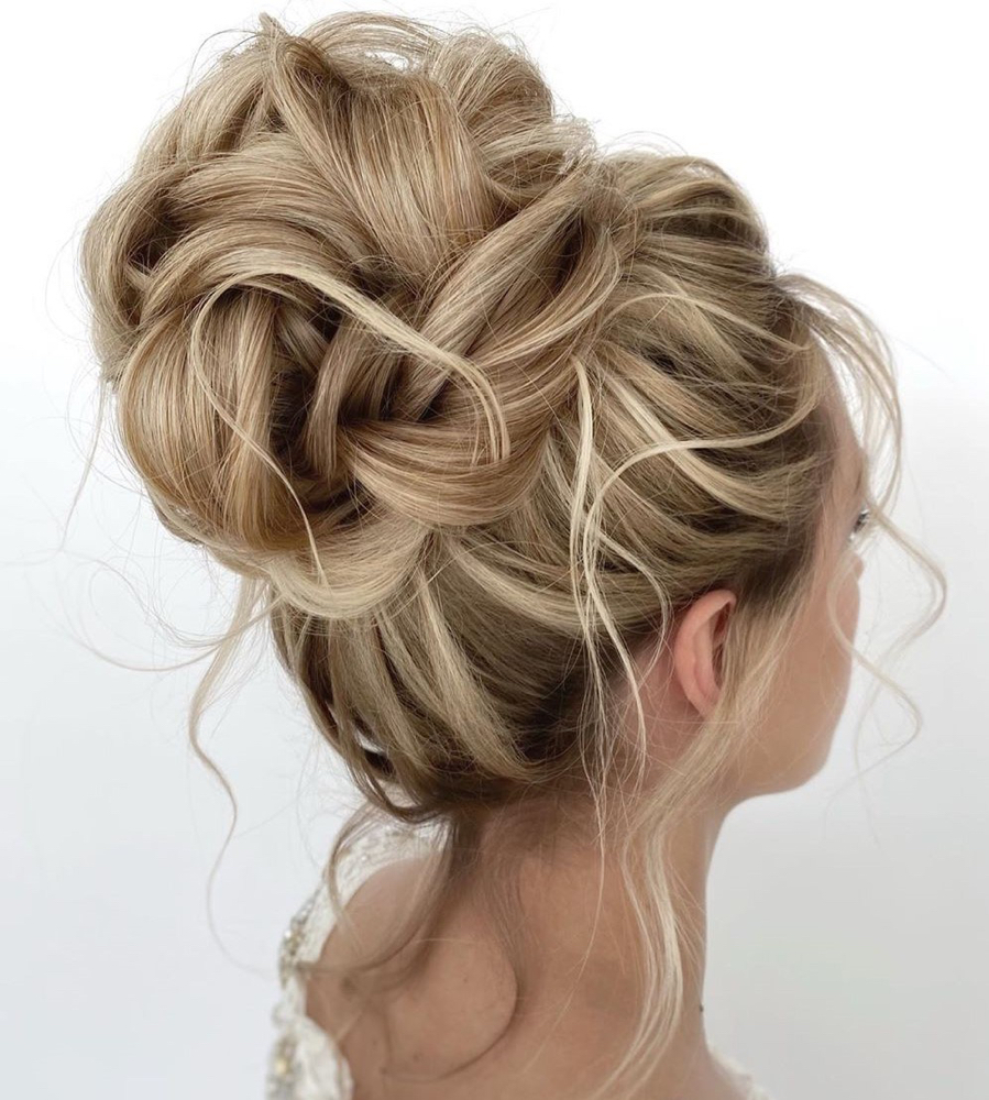 Updo style