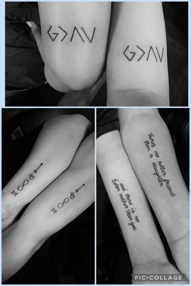Matching tattoos