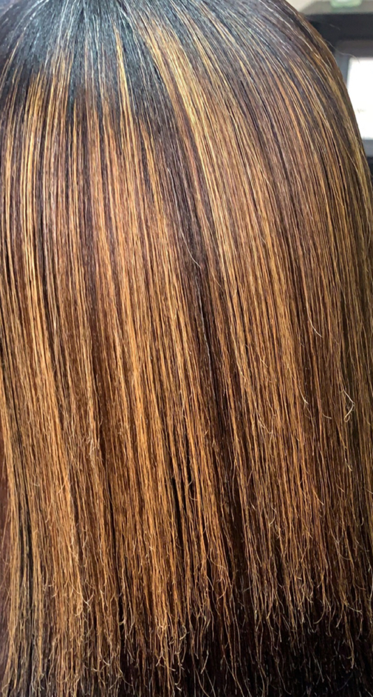 Half Head Of Highlights at Thee 🦋 Butterfly Effect in Kilgore, TX