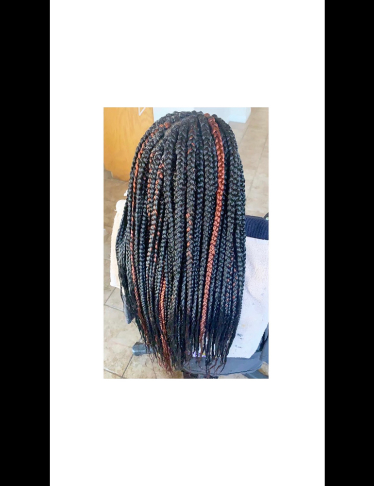 Meduim Box Braids
