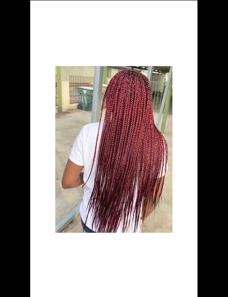 Smedium Box Braids