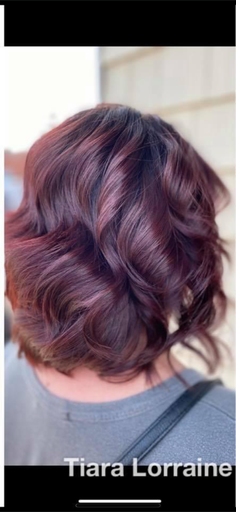 Base Color Or Only root touch up at Tiara Johnson in Galax, VA
