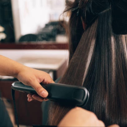 Brazilian Blowout at Krysti Bitikofer at Studio Lush in Saint Louis, MO