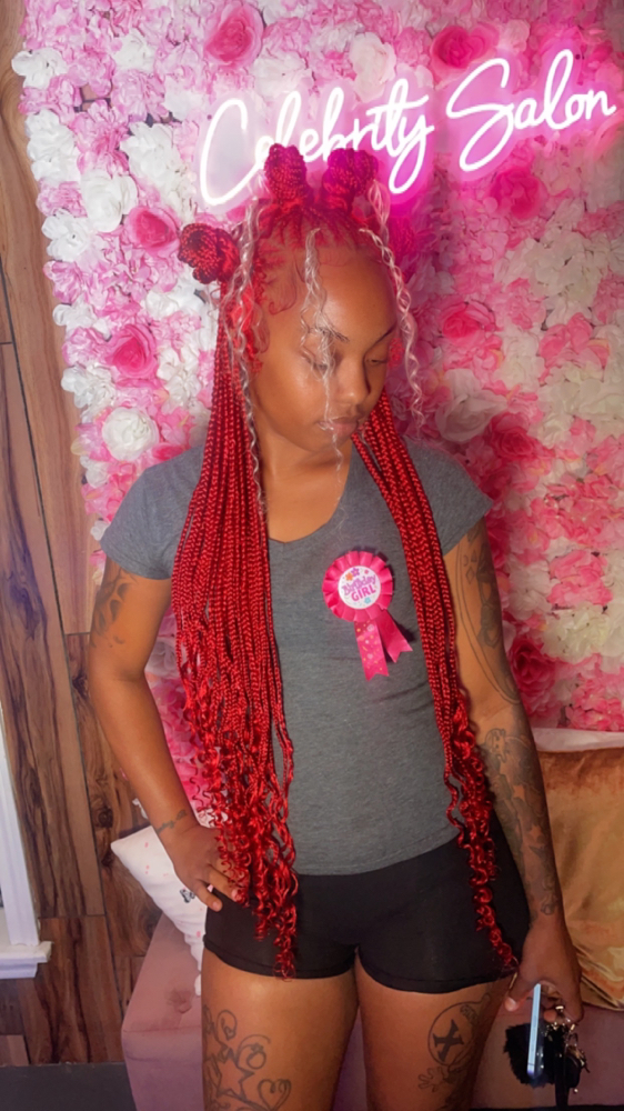 Fulani Braids (Small Design Feedin)