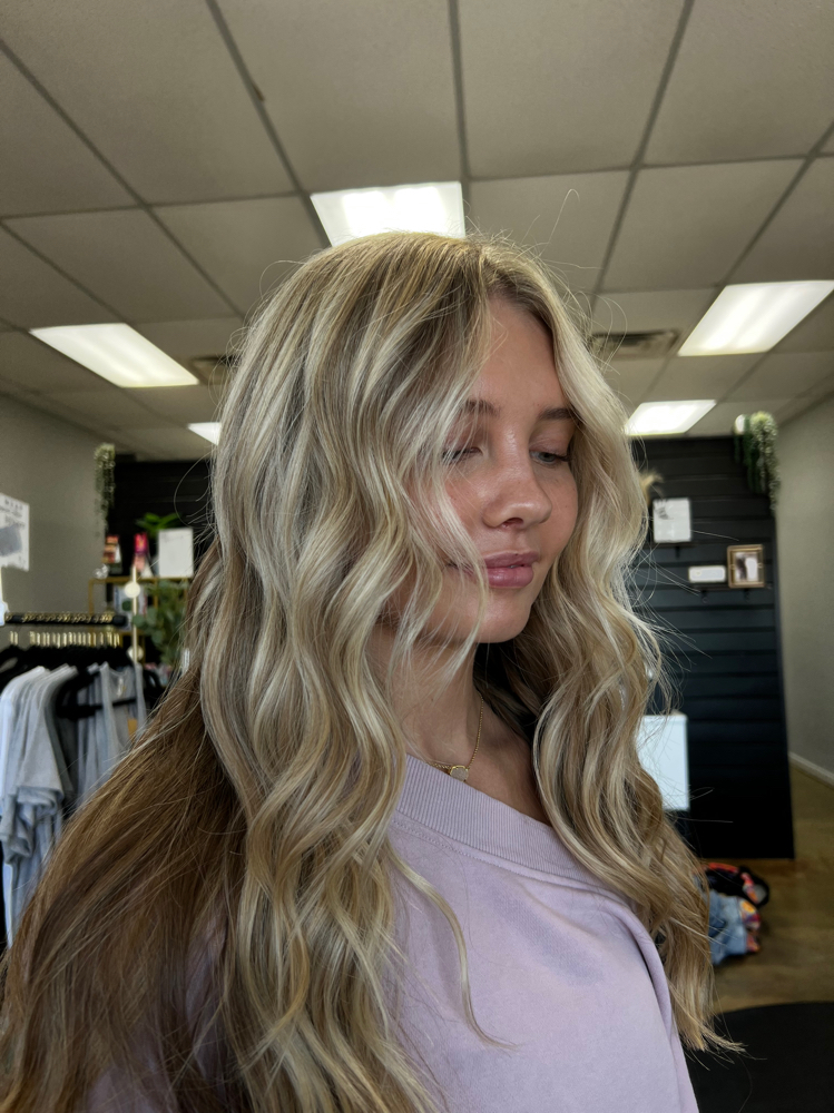 Mini Partial 12-20 Foils at Hair By Kalli Jo in Van Alstyne, TX