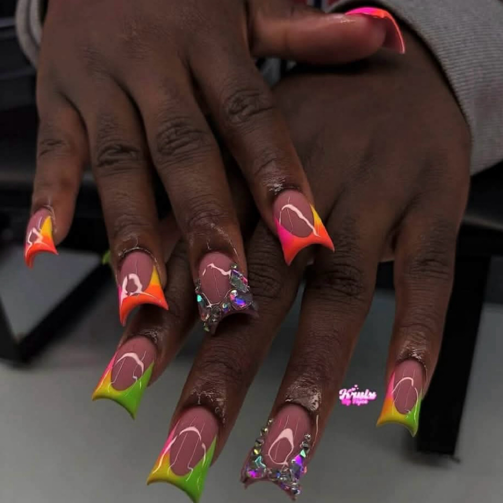 Set OF The Week at Pressed Petals Nail Bar in Greenville, NC