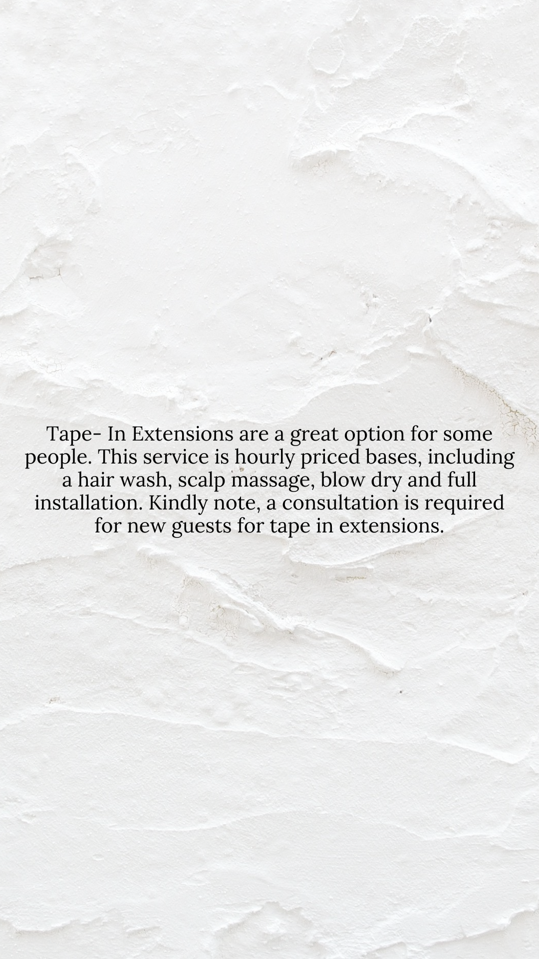 Tape In Extensions