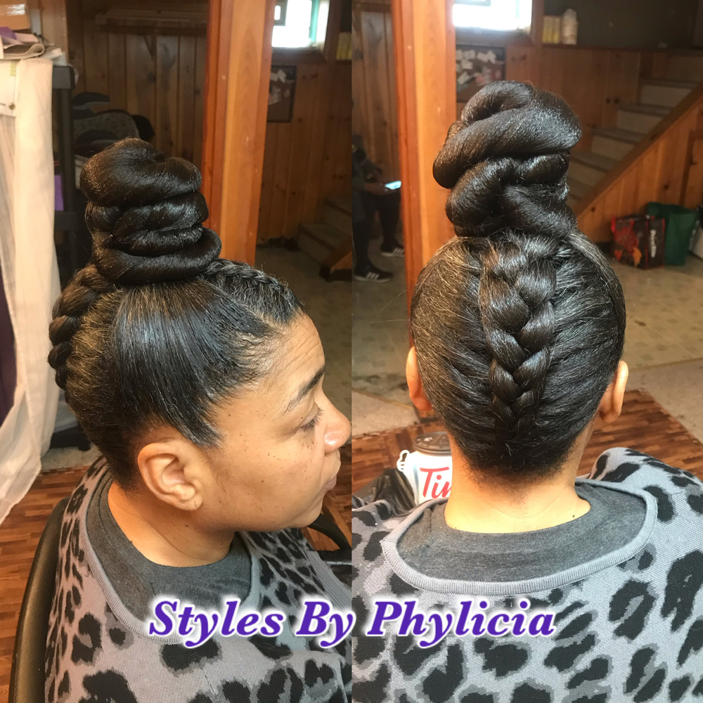 Top Knot Bun