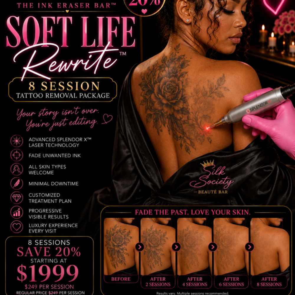 Soft Life Rewrite™ at Silk Society Beauty Bar in Houston, TX