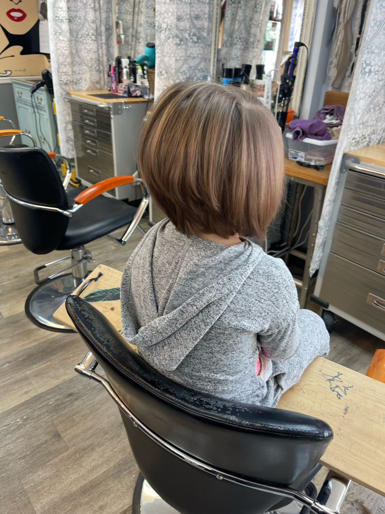 Boy/girl Kid Cut- 8andunder