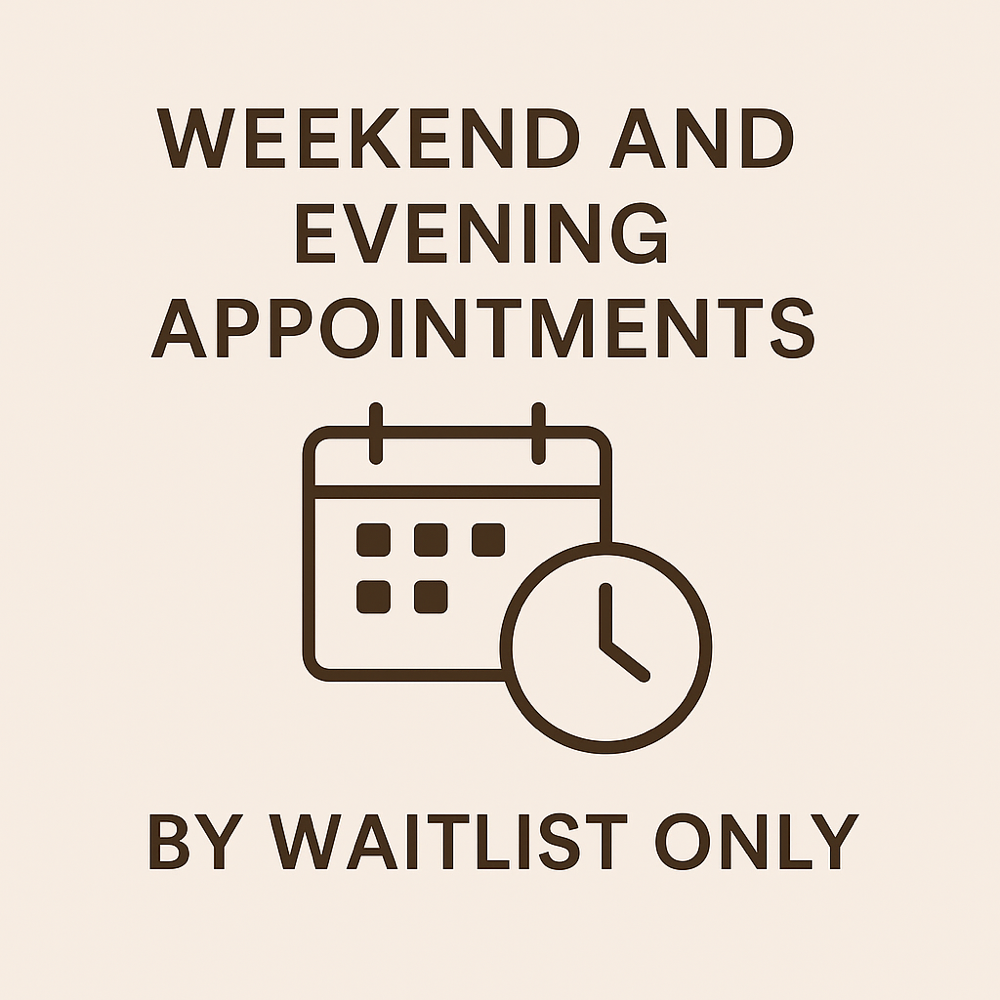 Weekend/Evening Appointment