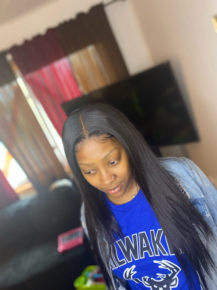 Closure Wig Instal at Hands Of Beauty By Kevionna in Racine, WI