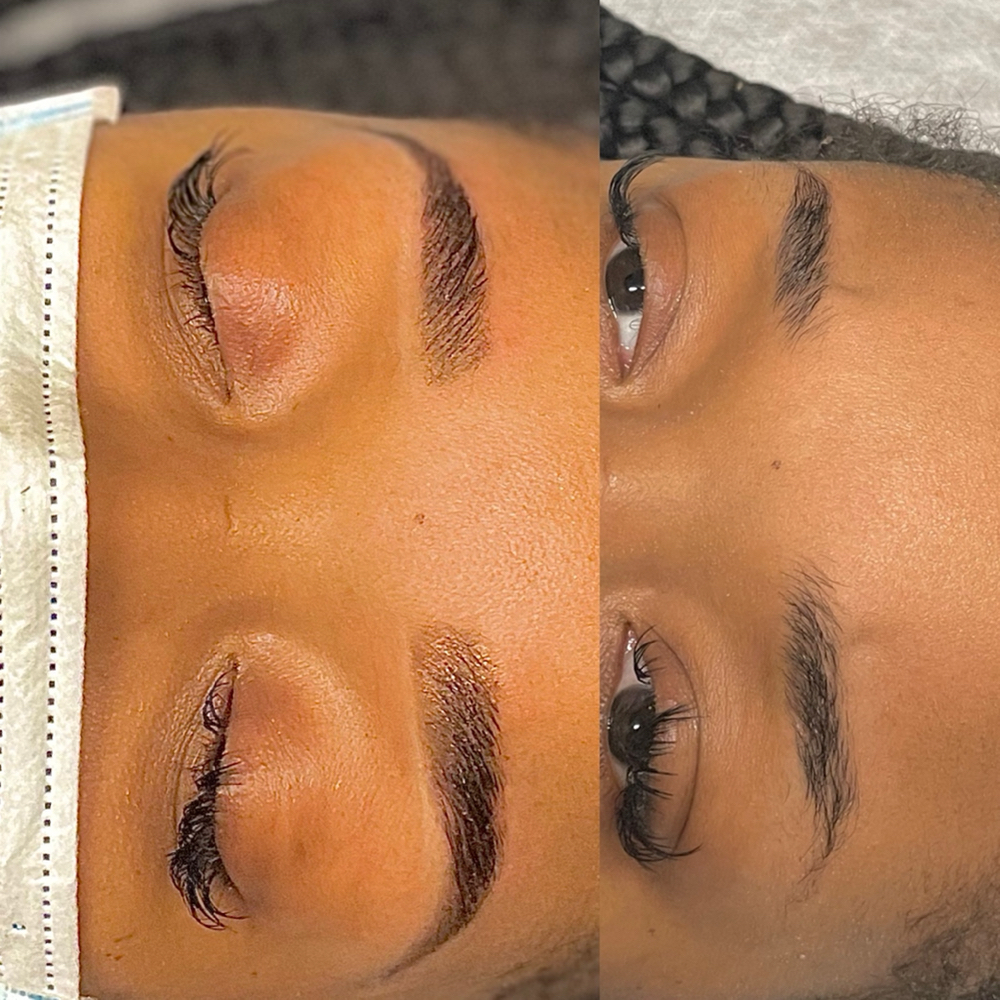Henna Brow Stain and Wax at Lula B’s Beauty Bar in Upper Marlboro, MD