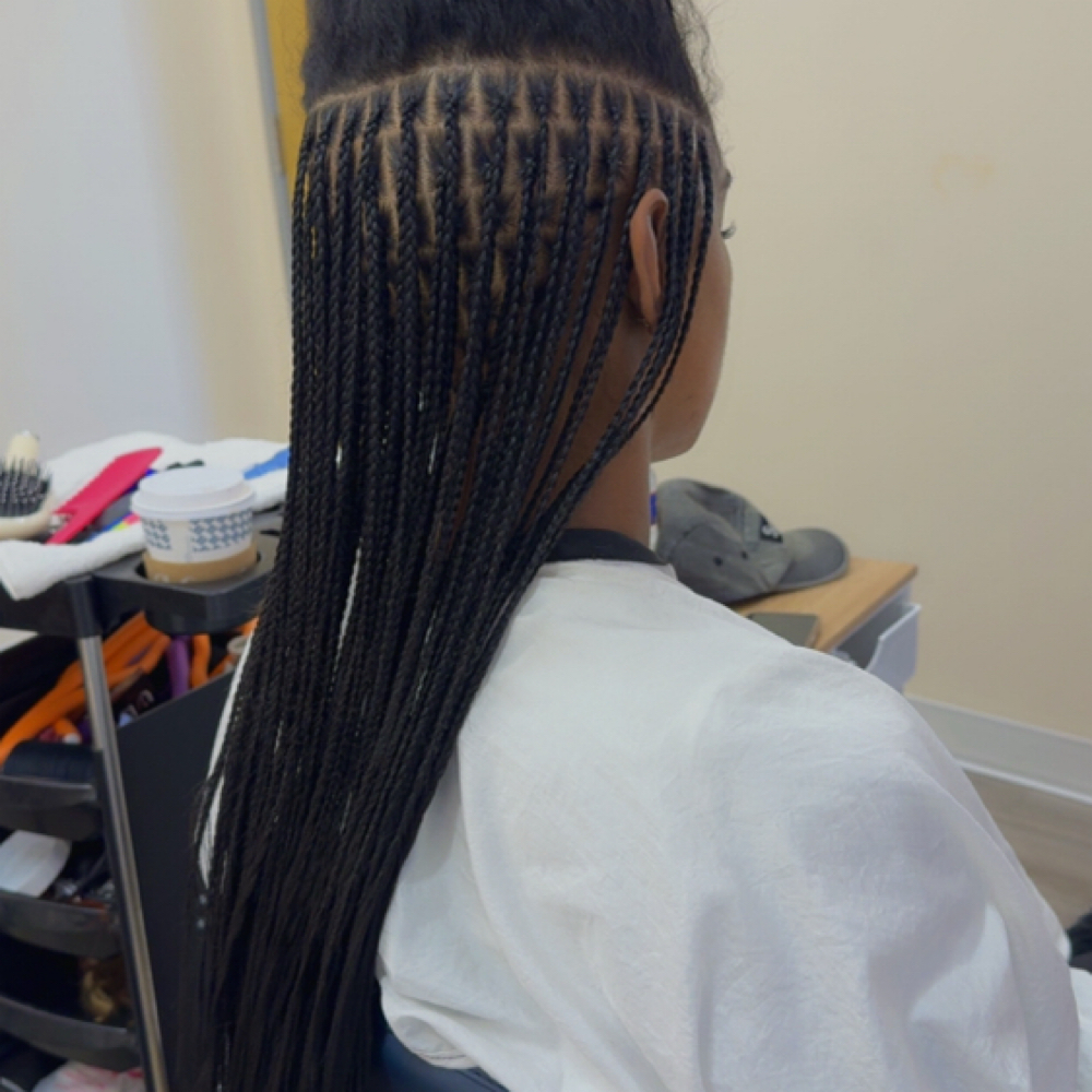 Small Knotless Lower Back at Luxe braids & beauty LLC in Dallas, TX