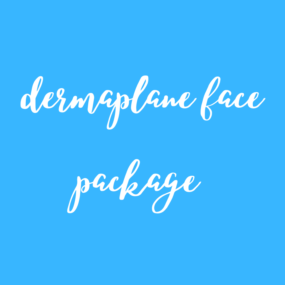 Dermaplane Face Package 4