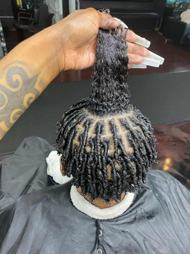 Starter Locs(Comb/ 2 Strand Twists)