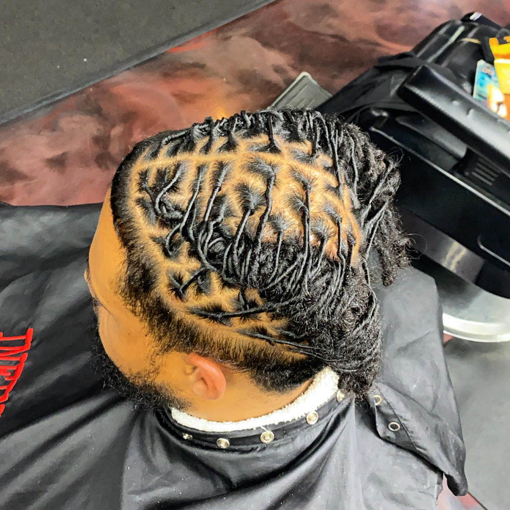 “Not That Many” Loc Retwist & Style