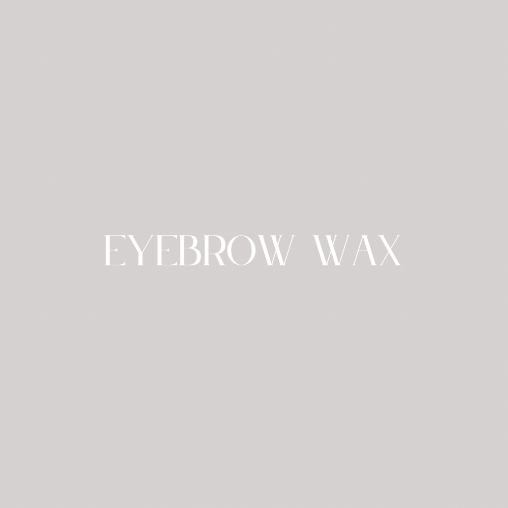 Eyebrow Wax