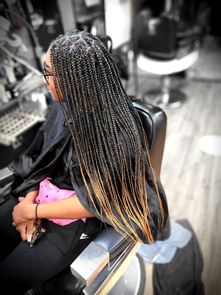 Shmedium Knotless Braids