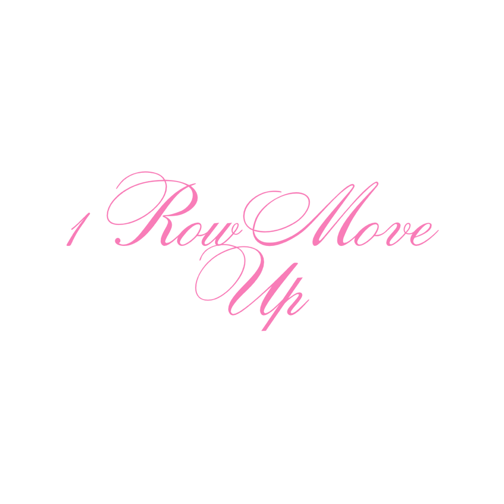 1 Row Move Up