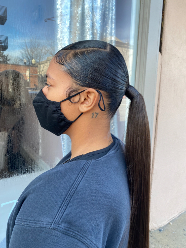 Sleek Ponytail
