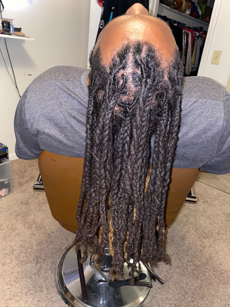 Dread Retwist at Crowned in Anderson, SC