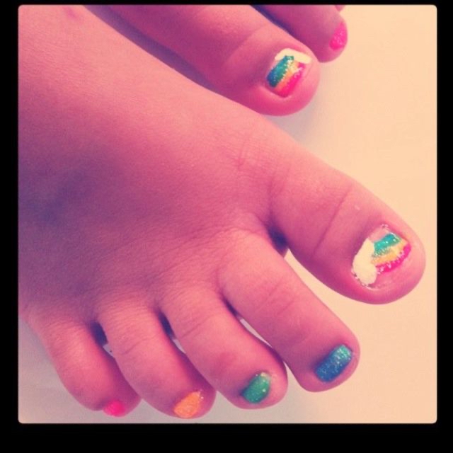 Kids Gel Polish Toes