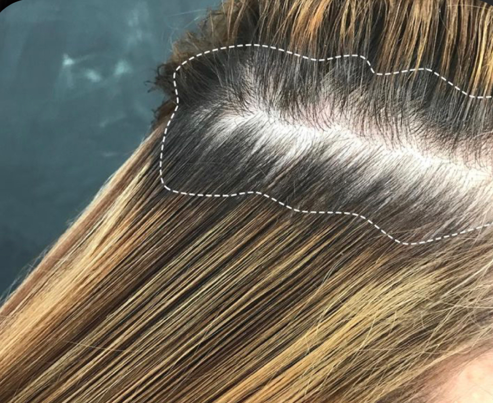 Root ReTouch Single Color at Yara Lujan in Fort Stockton, TX