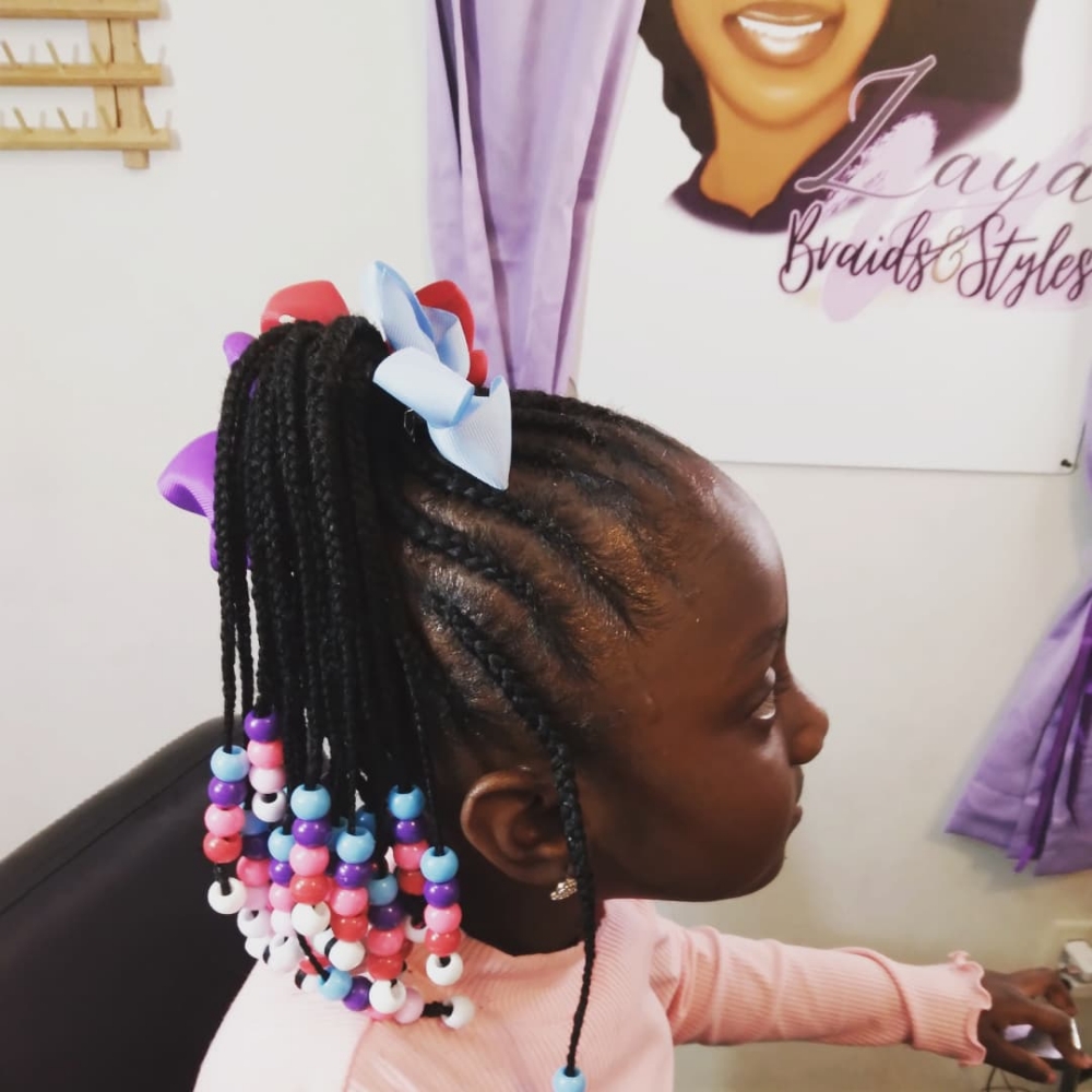 Kids Feedin Ponytail