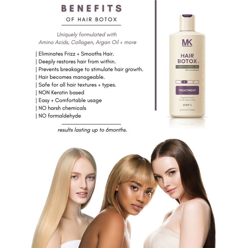 Hair Botox Treatment Thick Hair