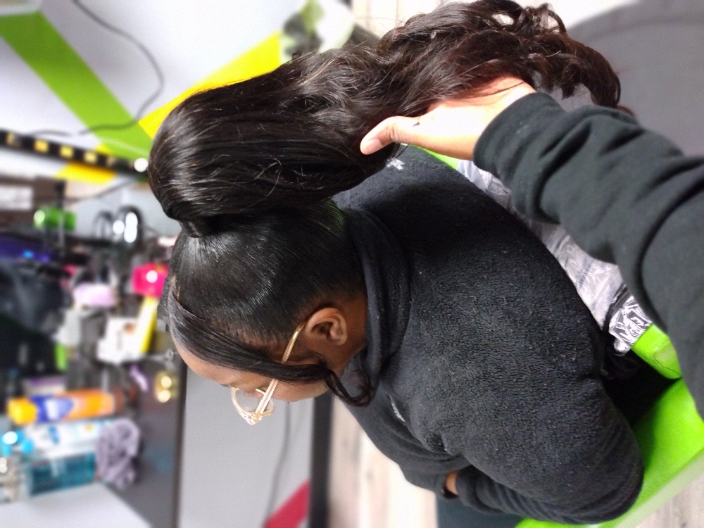 Sleek Ponytail