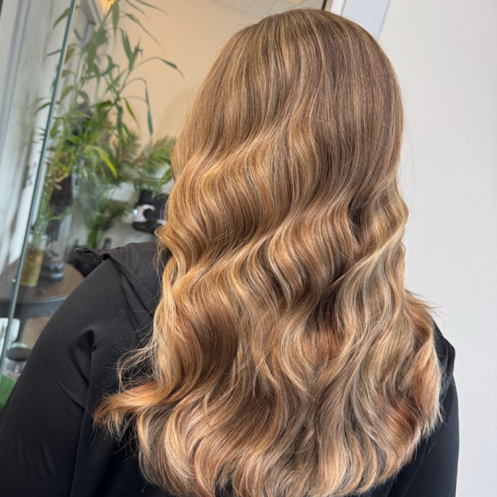 Full Balayage at THE GLAM DEN in Medford, MA