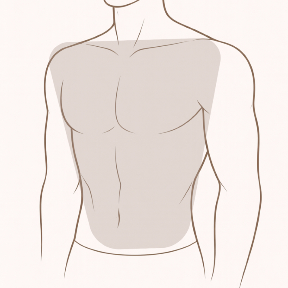 Chest + Stomach at Bare Society | Wax Lounge in Milton, WA