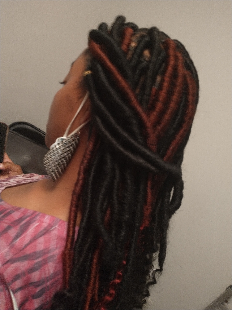 Goddess Faux Locs