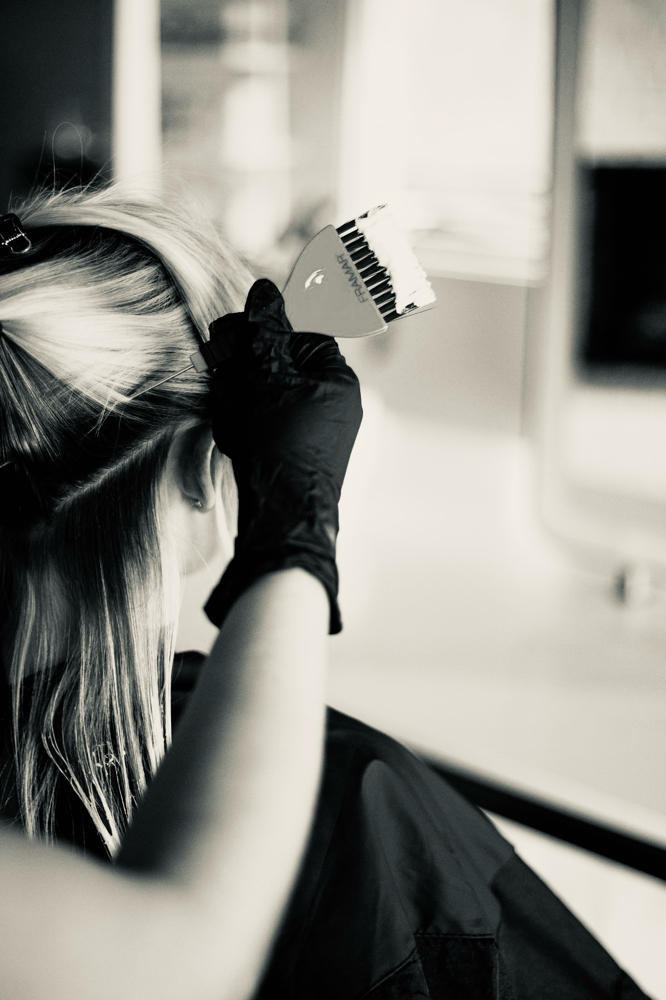 Root Touch Up and Cut at Hair Rituals in Sterling, VA