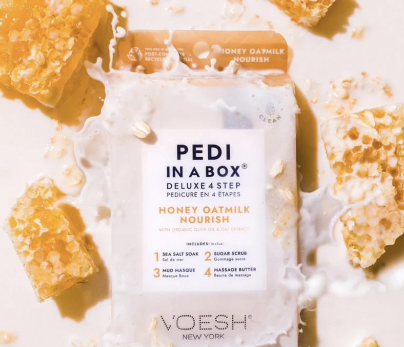 Honey Oatmilk Nourishing Pedicure
