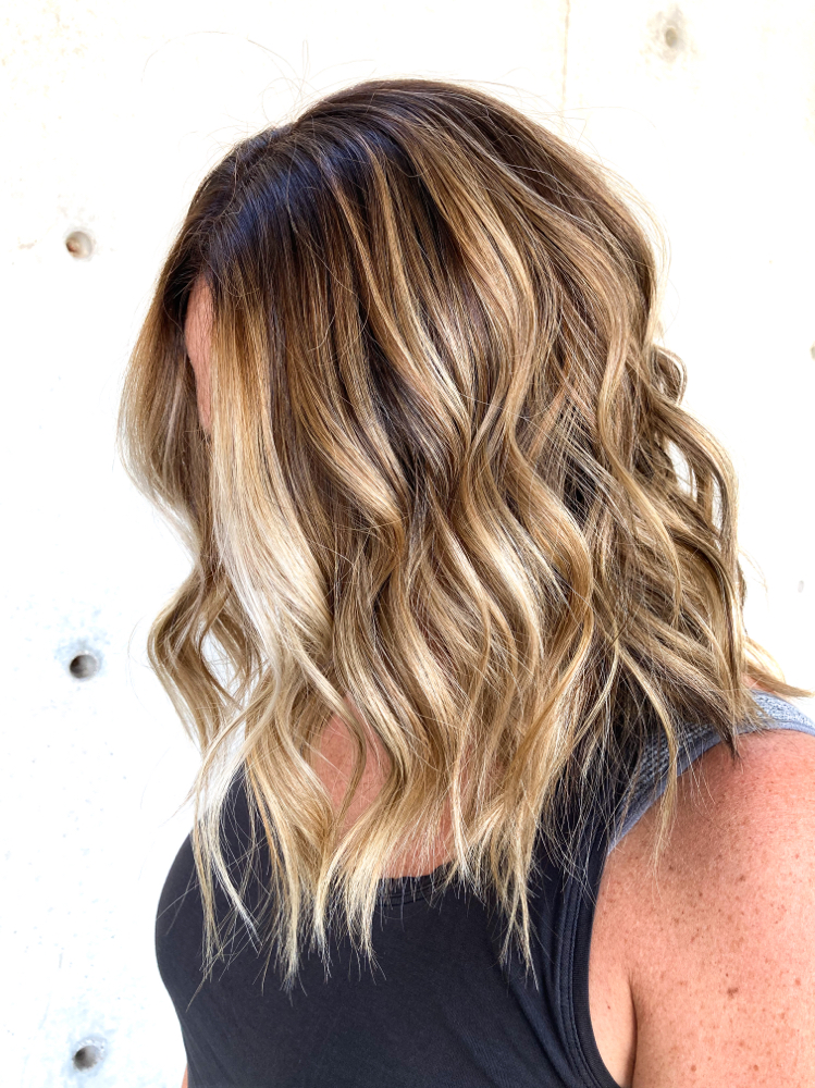 Balayage (Shoulder Length Hair)